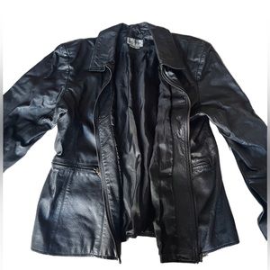 Bagatelle Leather Biker Jacket